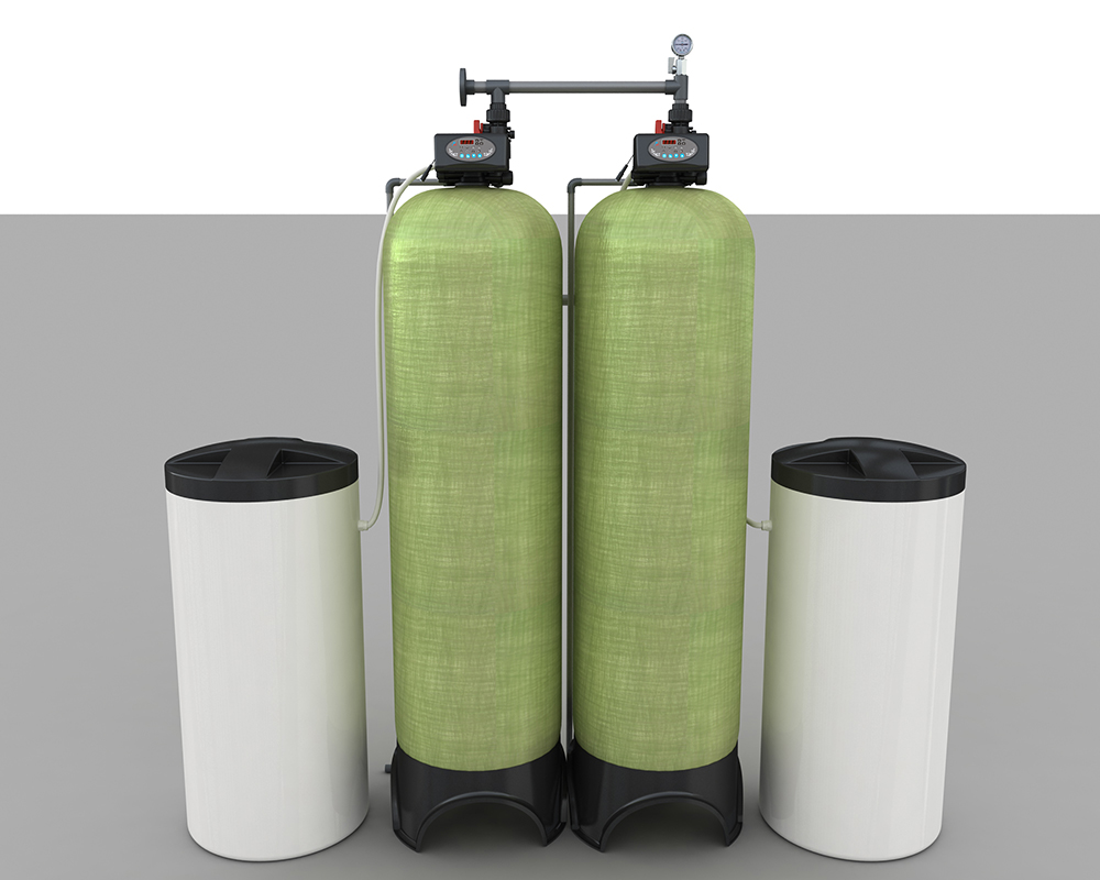 2吨双阀双罐软化系统